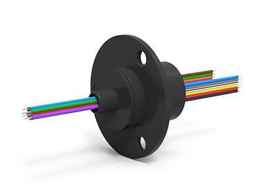 ES12A (AC6373-12), 12-Circuit Slip Ring, Compact Capsule, under 50 Mbps