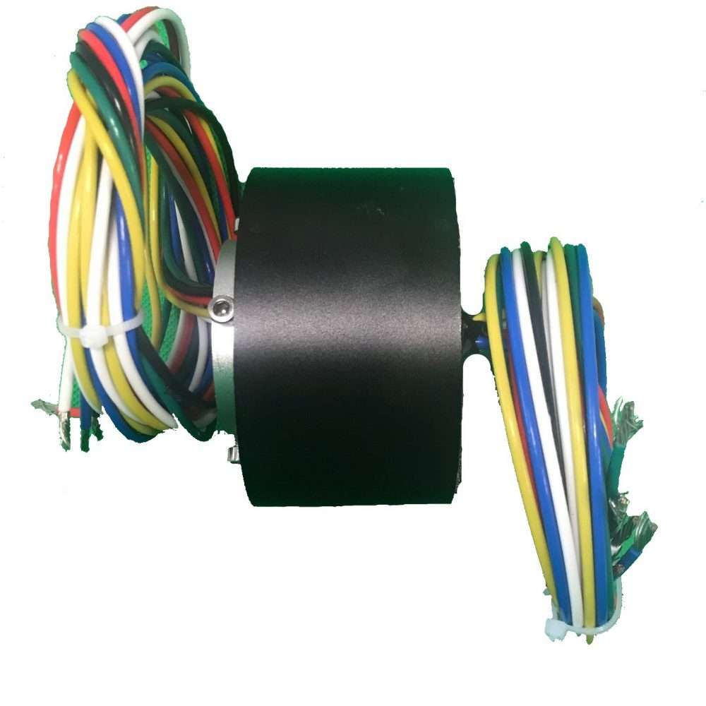 ID25mm 6-Channel, 15A, Through-bore Slip Ring