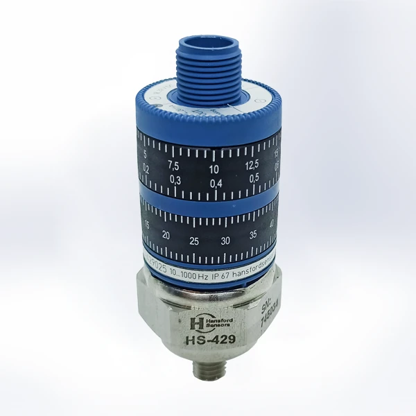 HS-4290255408, 4-20mA, 0-25 mm/sec Vibration Sensor