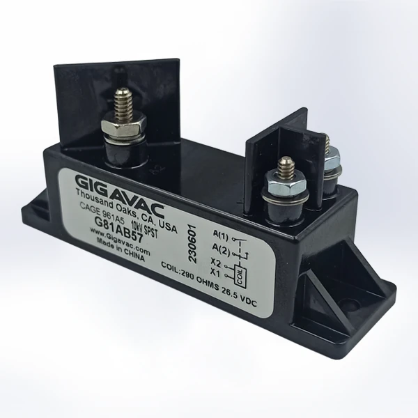 GIGAVAC G81AB57 10kV, SPST-NO High Voltage Relay