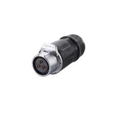 LP-20 Female 3 Pin In-line Connector