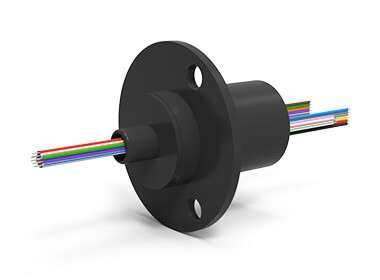 ES18 - 18-Circuit Slip Ring, Compact Capsule, under 50 Mbps